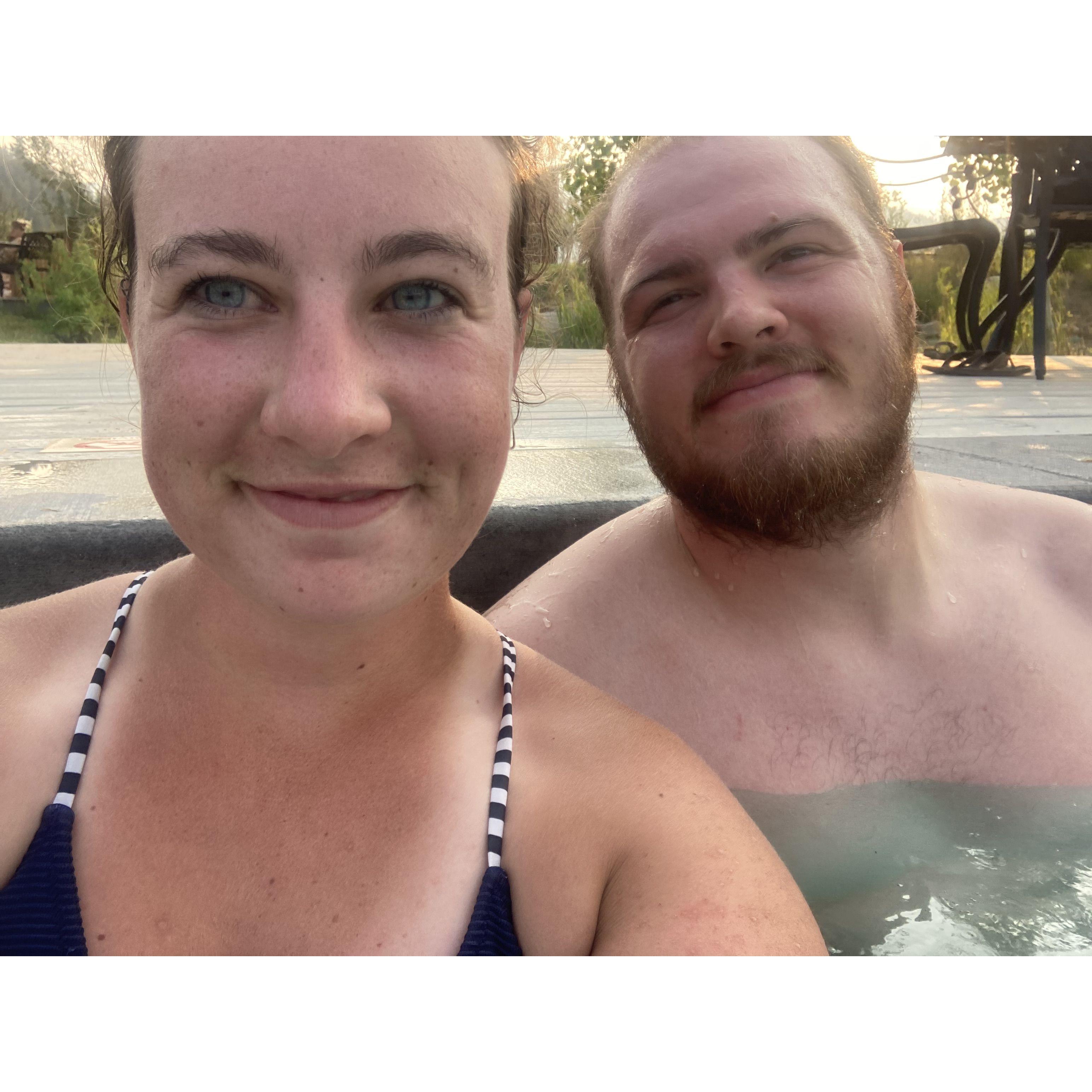 A great place to relax, Astoria Mineral Hot Springs, Jackson Wyoming