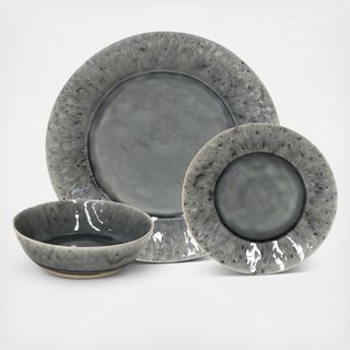 Madeira 12-Piece Dinnerware Set with Pasta Bowl, Service for 4