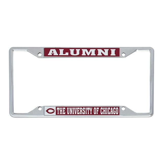 Desert Cactus The University of Chicago UChicago Maroons NCAA Metal License Plate Frame for Front or Back of Car Officially Licensed (Alumni)