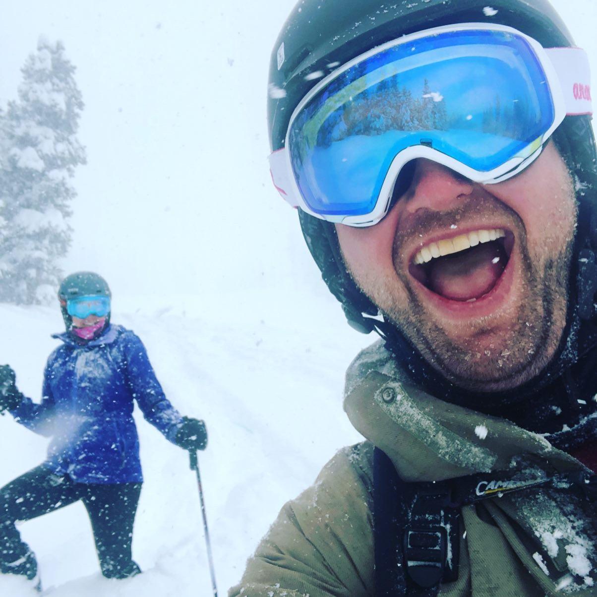 Knee-deep powder at Keystone!