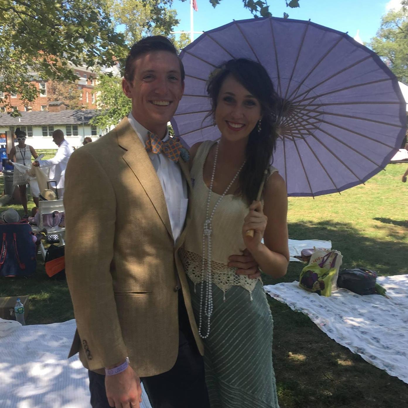 Jazz Age Lawn Party! Governors Island, NYC. Our first big thing we did together!