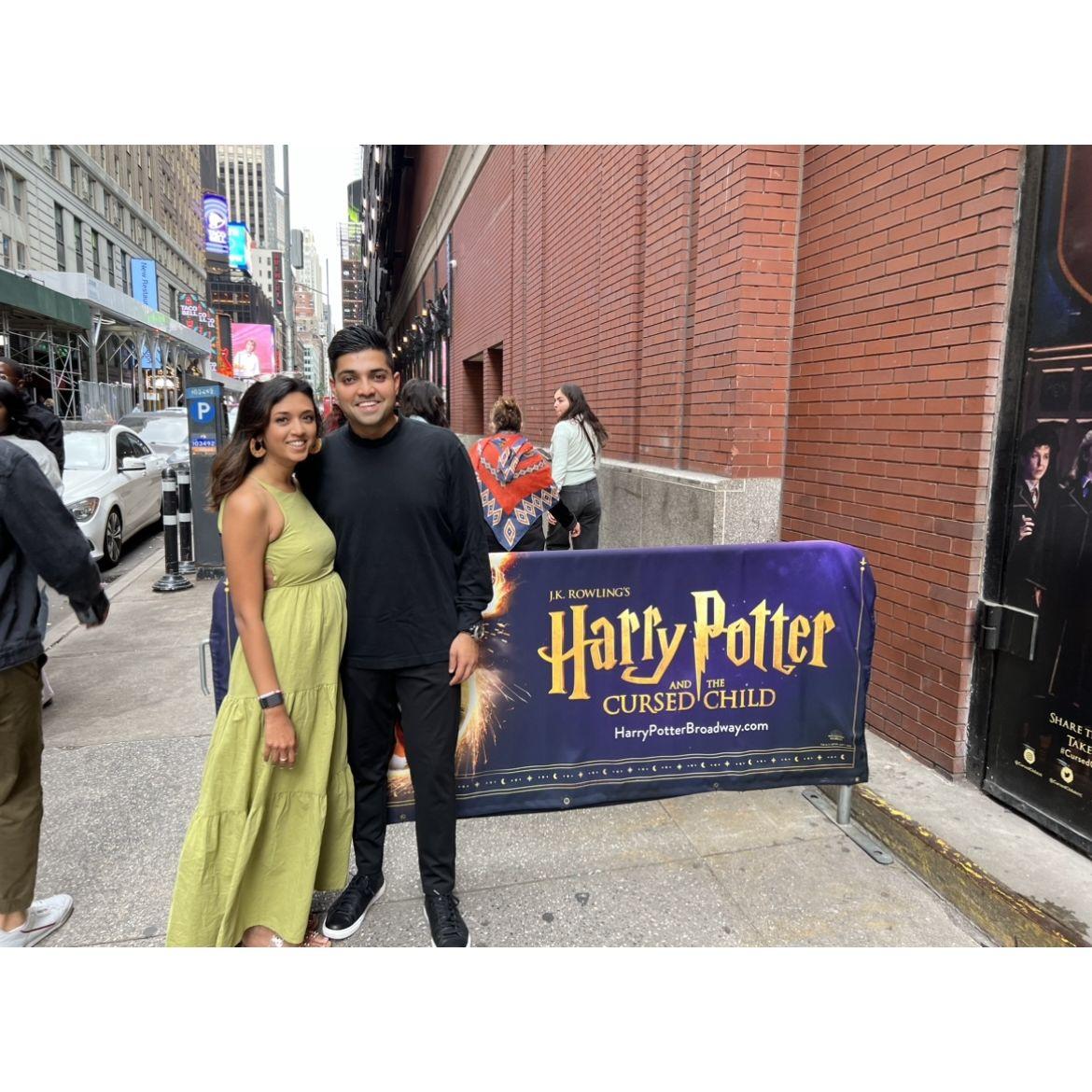 Living out Anika's Harry Potter dreams on Broadway
