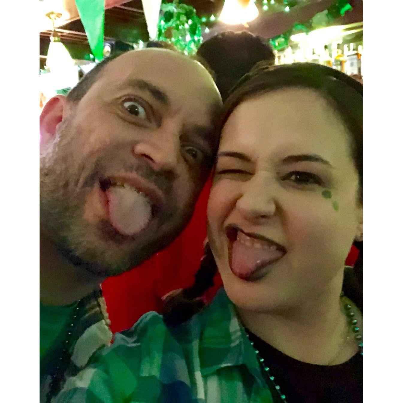 St. Patrick's Day in Brooklyn.