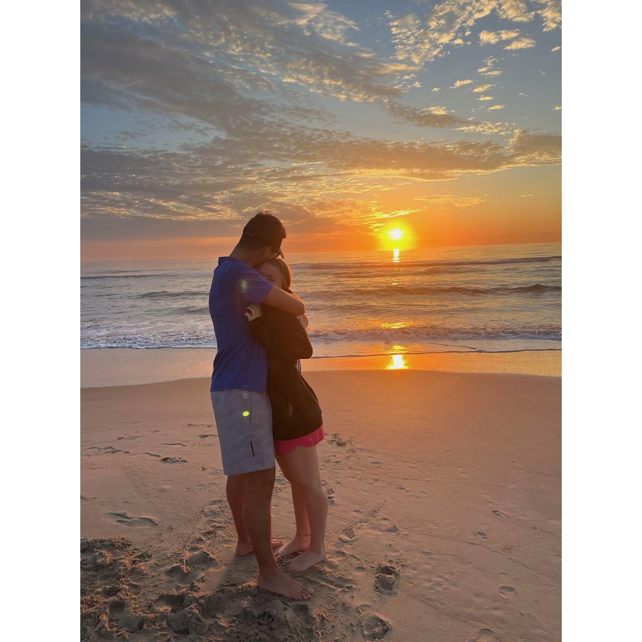 proposal day sunrise!!!