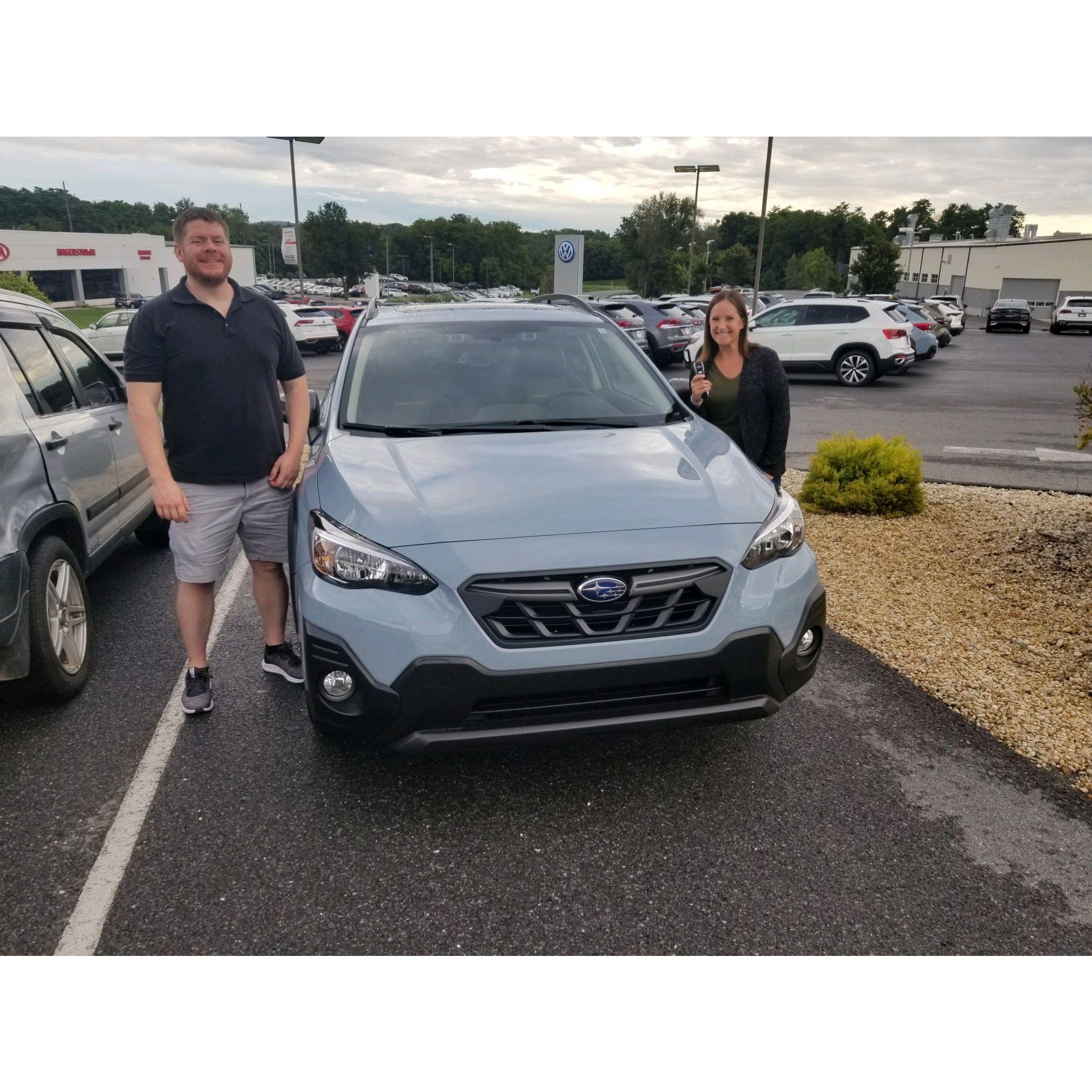 Kendra's brand new Subaru Crosstrek! September 2022