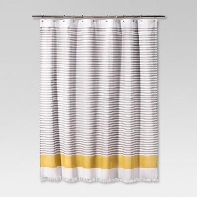 Dyed Shower Curtain Stripe Summer Wheat - Project 62™