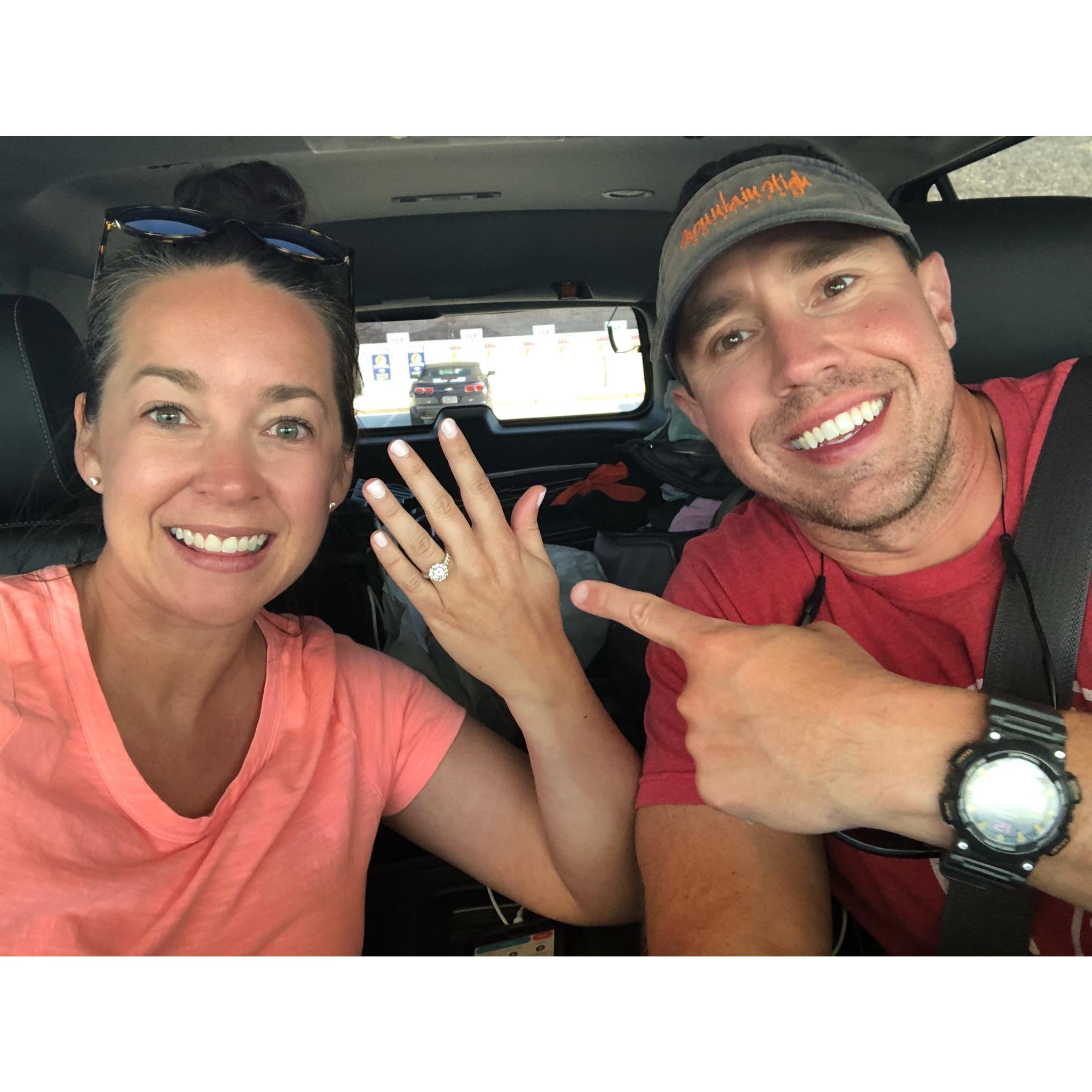 Our smiles express how HaPpY of a moment we just had!!!