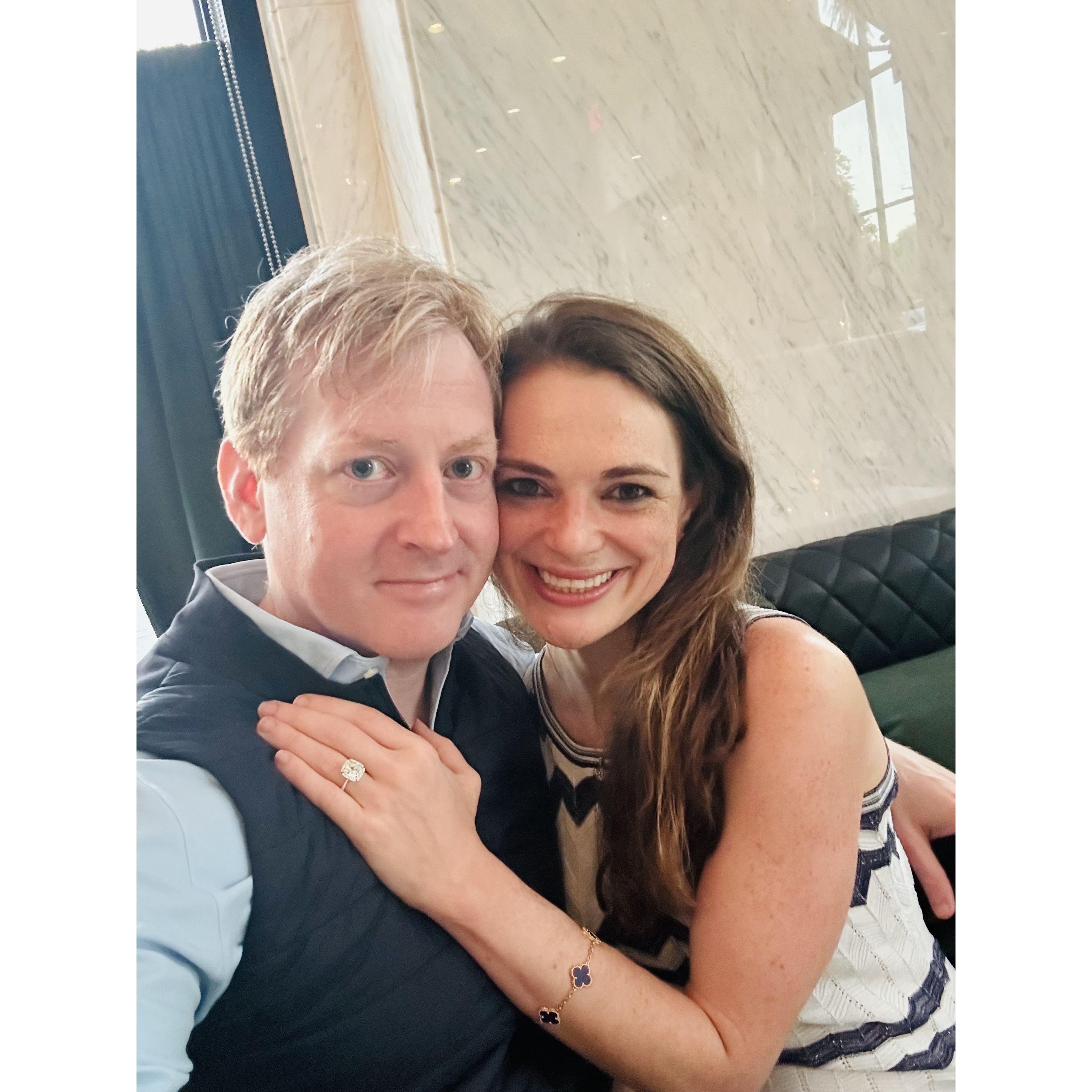 I was surprised! Day of engagement!