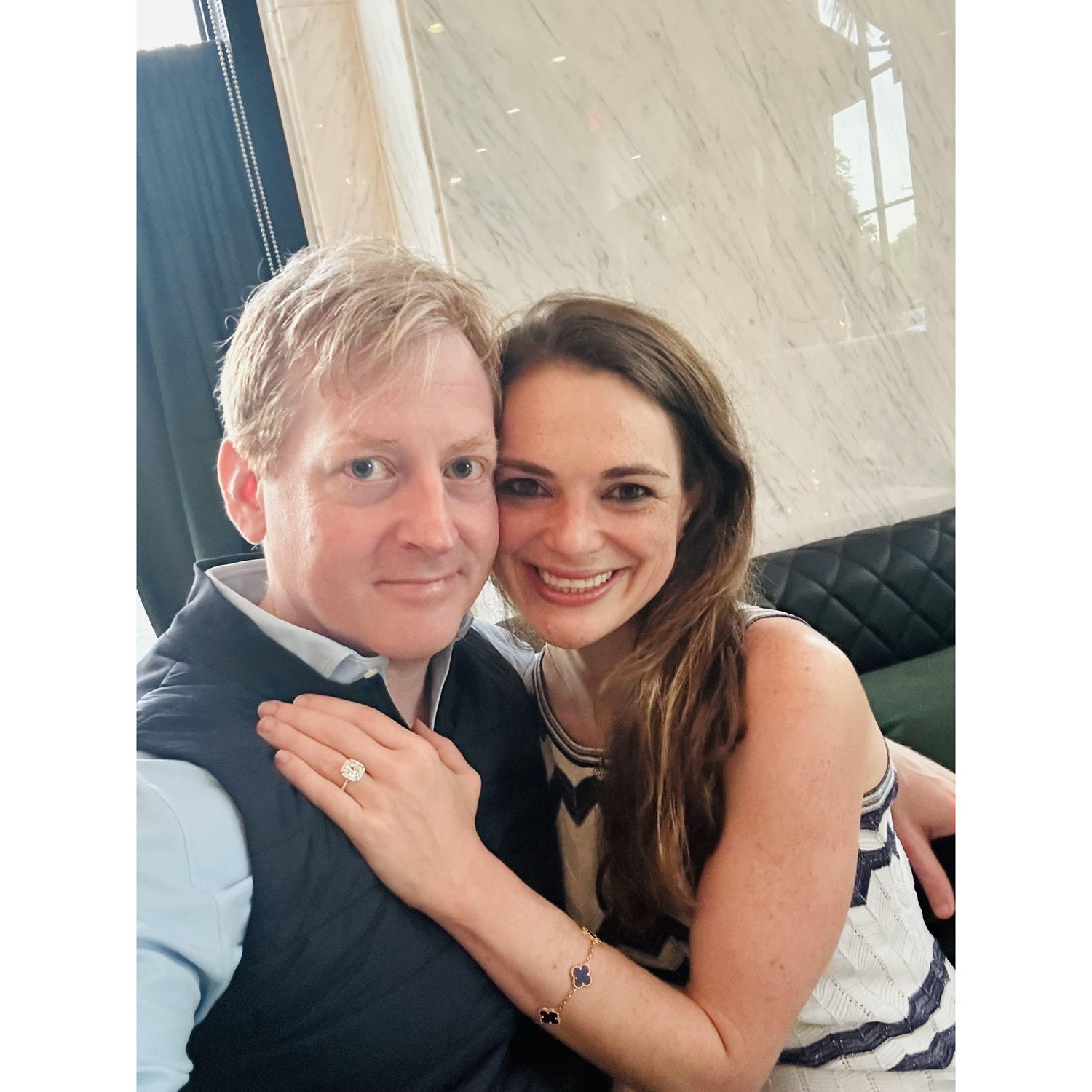 I was surprised! Day of engagement!