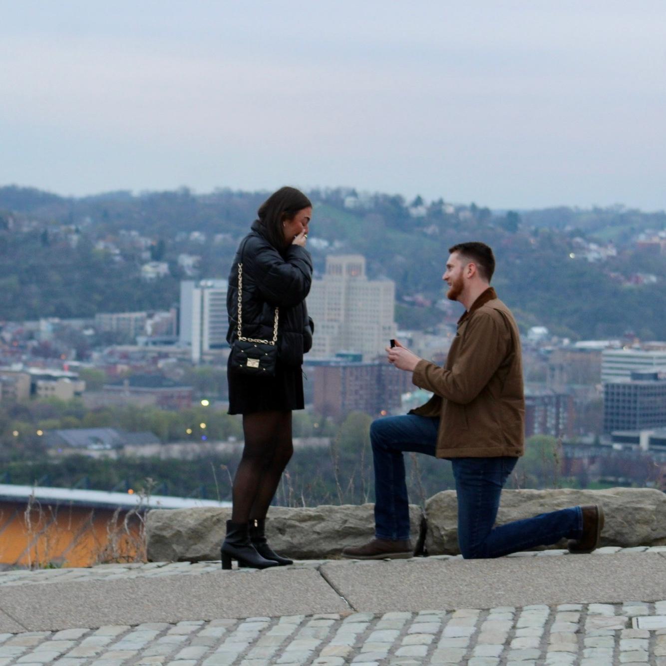 On April 11, 2025, on Mount Washington, Ryan proposed to Katie!