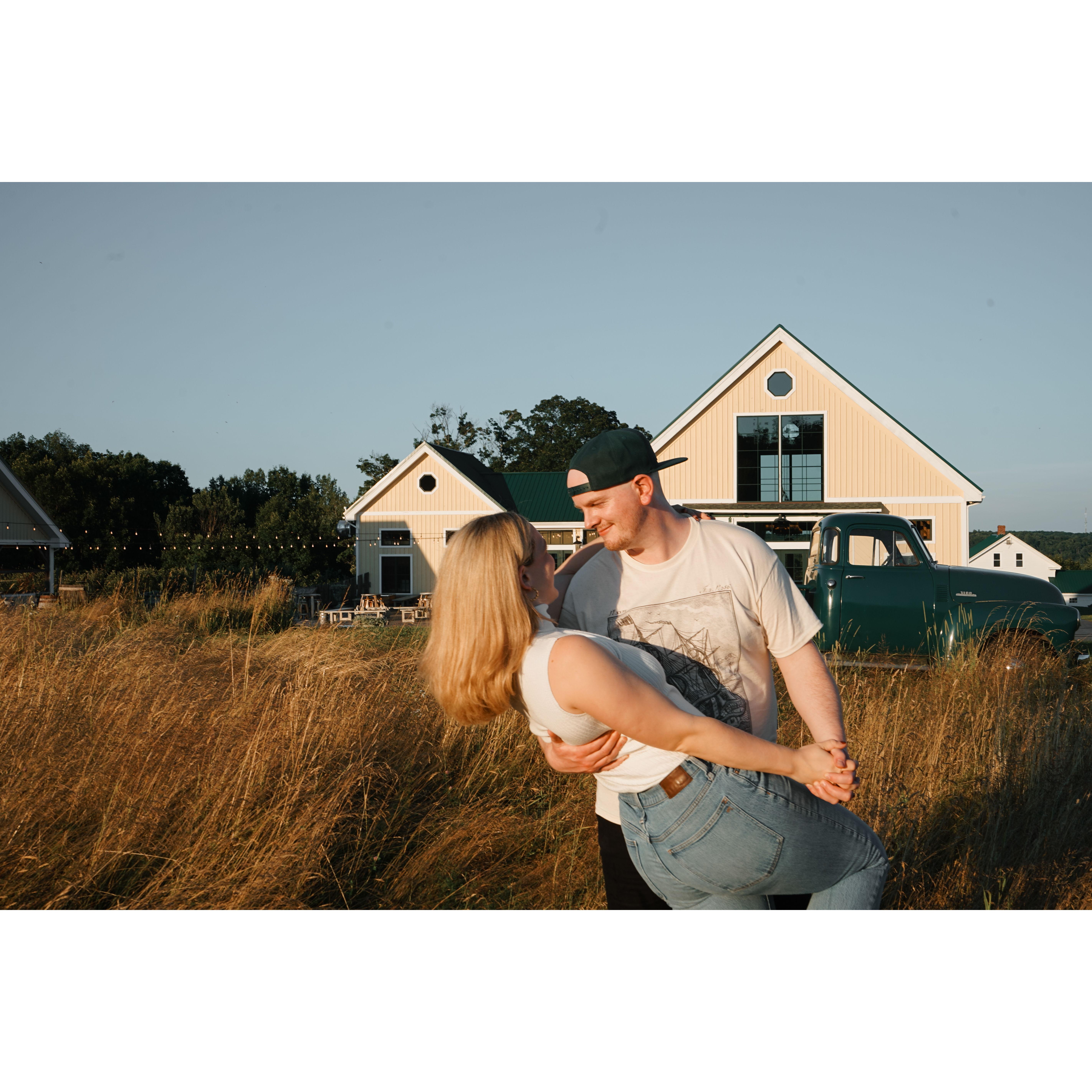 These are some of our favorite shots from our engagement shoot!