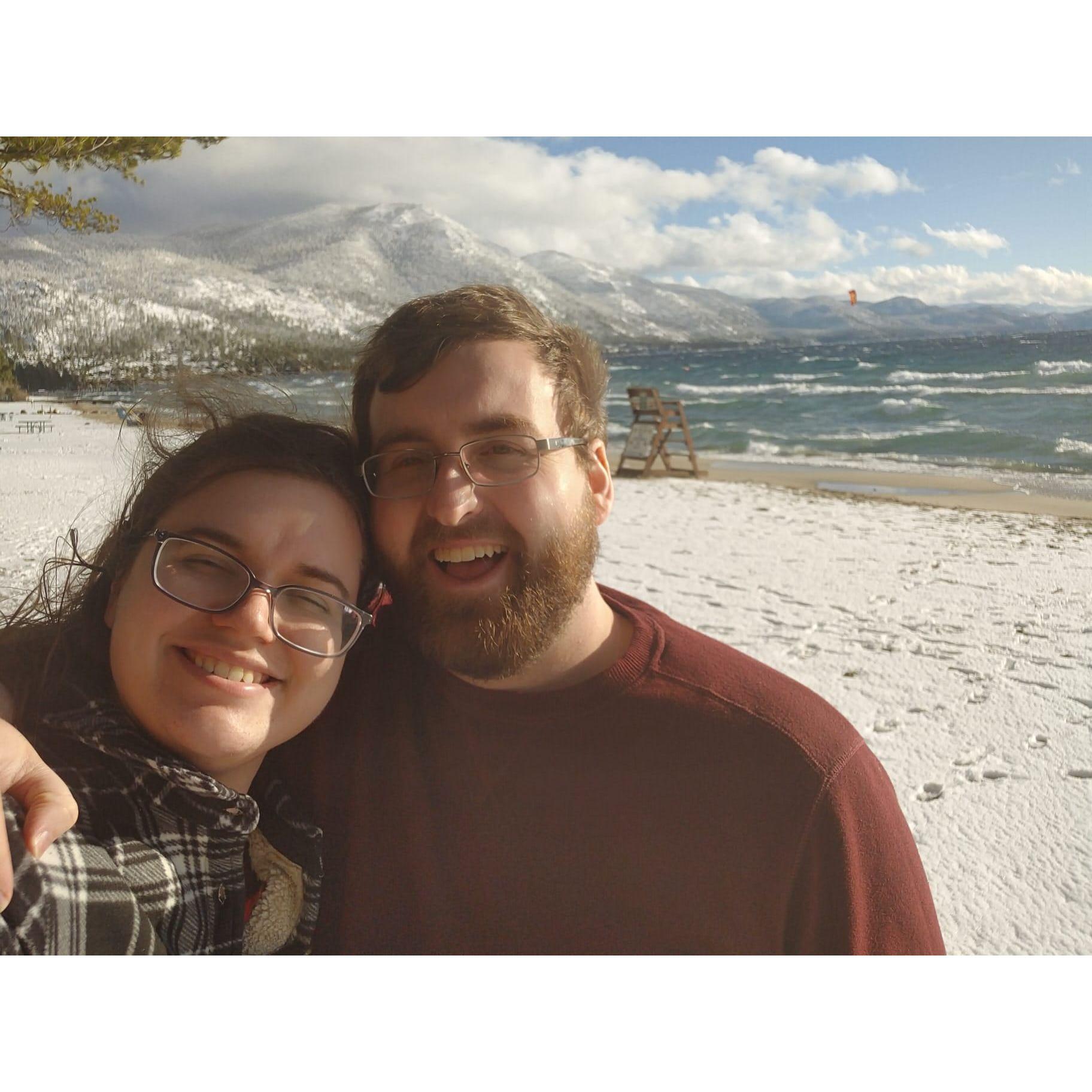 A windy day at Lake Tahoe - 2020