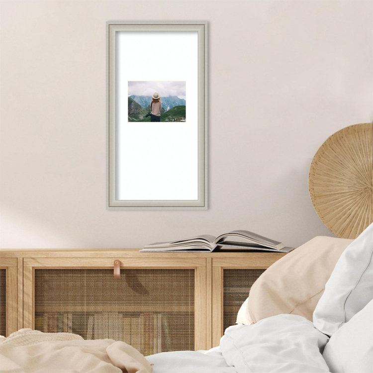Kate & Laurel, Florence Picture Frame 10x20 Matted to 5x7 Photo