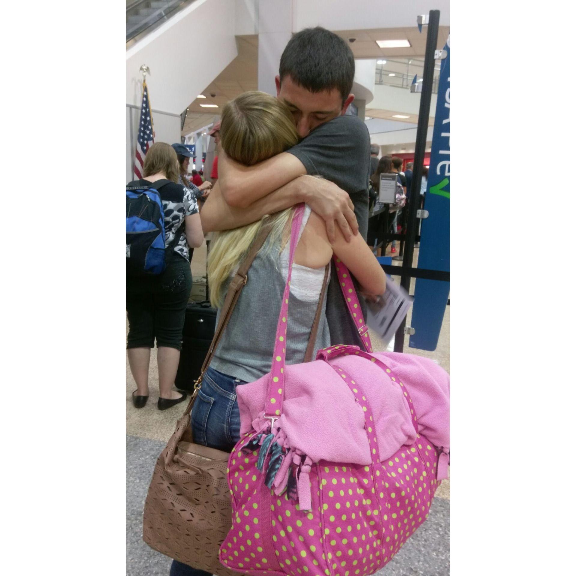 dropping Payton off for college!