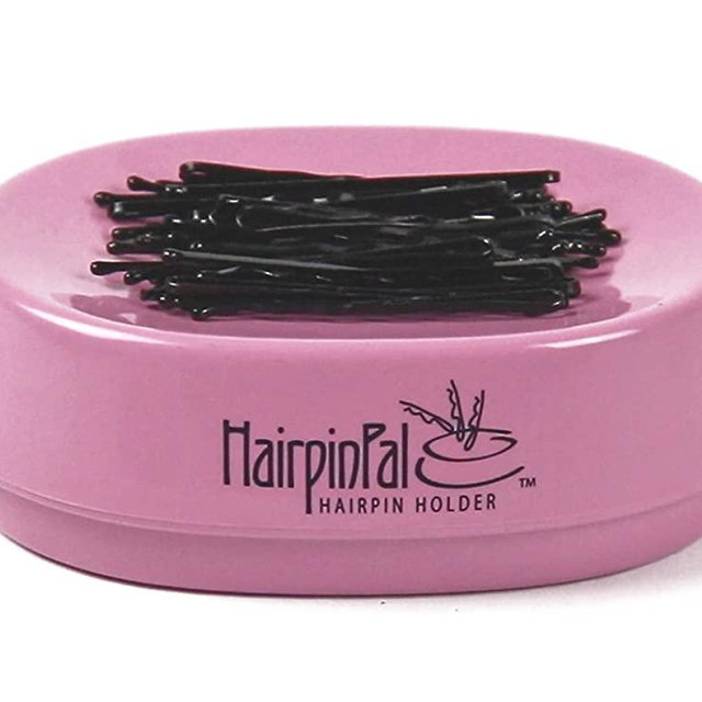 Bobby Pin and Hair Clip Magnetic Holder: HairpinPal (Raspberry Mauve)