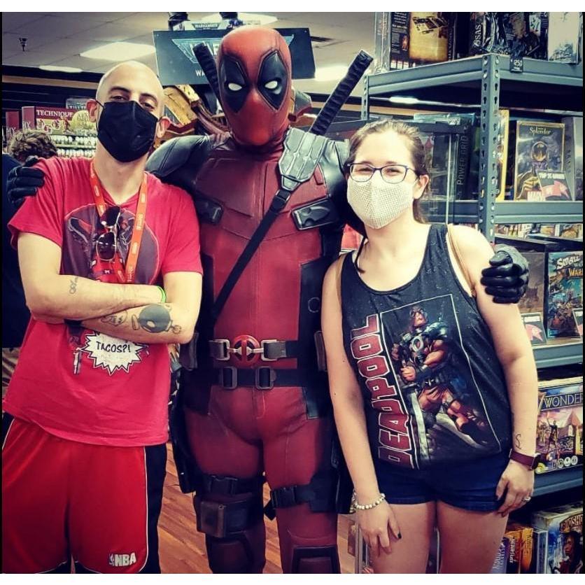 Standing in line to meet Rob Liefeld!