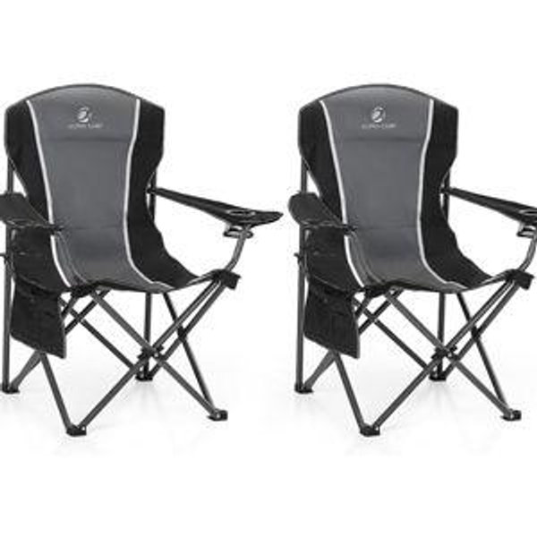 Oversized Camping Chairs - Set of 2
