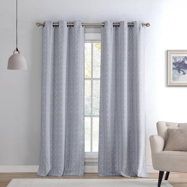 Maya Solid Blackout Curtain Set