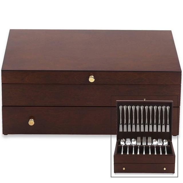 Easton™ Mahogany Finish Flatware Chest by Reed & Barton