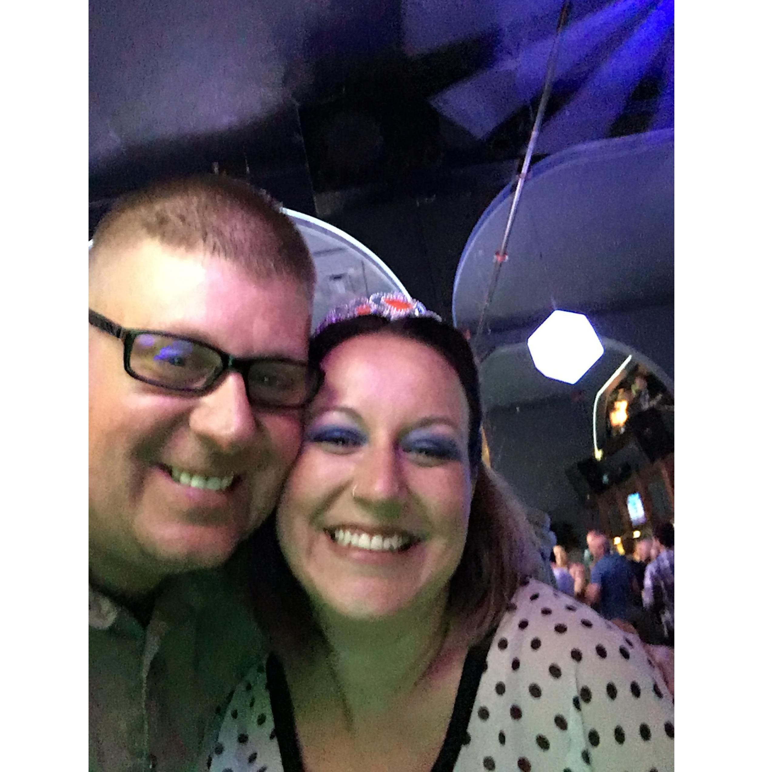 The night we meet. We haven't gone a single day without talking since. 7/16/16