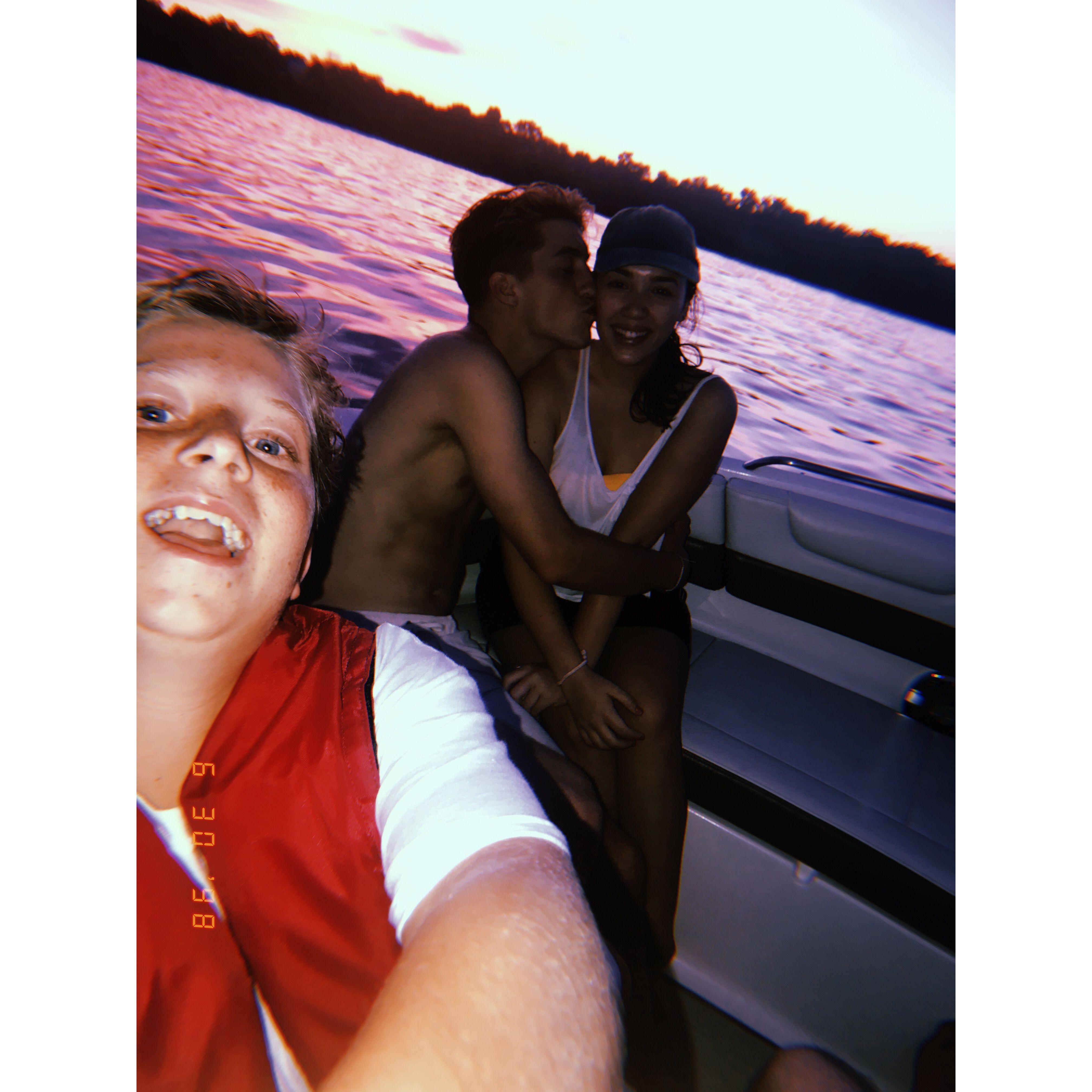 Sam photobomb!