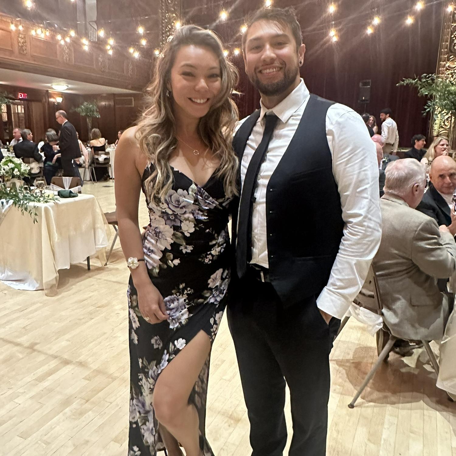 They started their journey as plus ones for weddings: Boston, MA., September 2024.