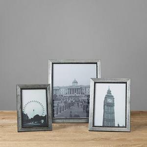 Beaded Fillet Tabletop Frame - Silver 8 x 10
