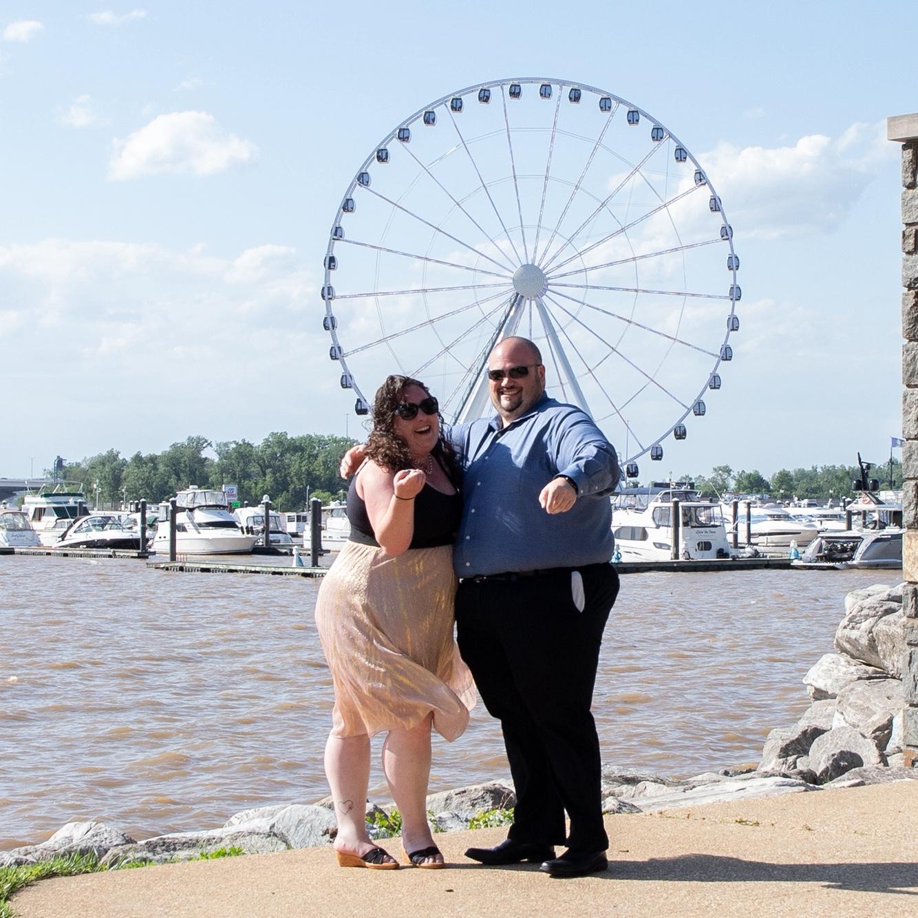 Now turn and see your photographer/neighbor/friend surprising you by capturing the whole moment on film! Thank you Ashley Castellano Photography!