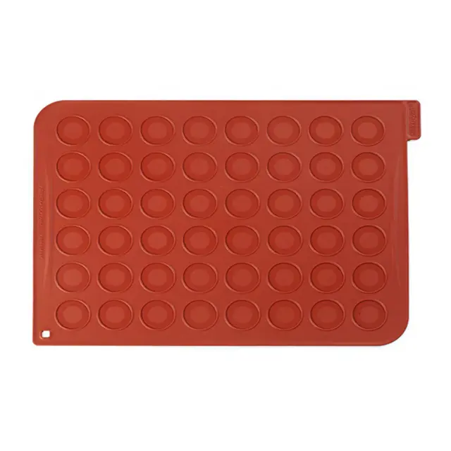 Silikomart Macaroon Silicone Baking Sheet, 35 Cavities