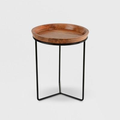 Plant Stand Black & Wood - Smith & Hawken™