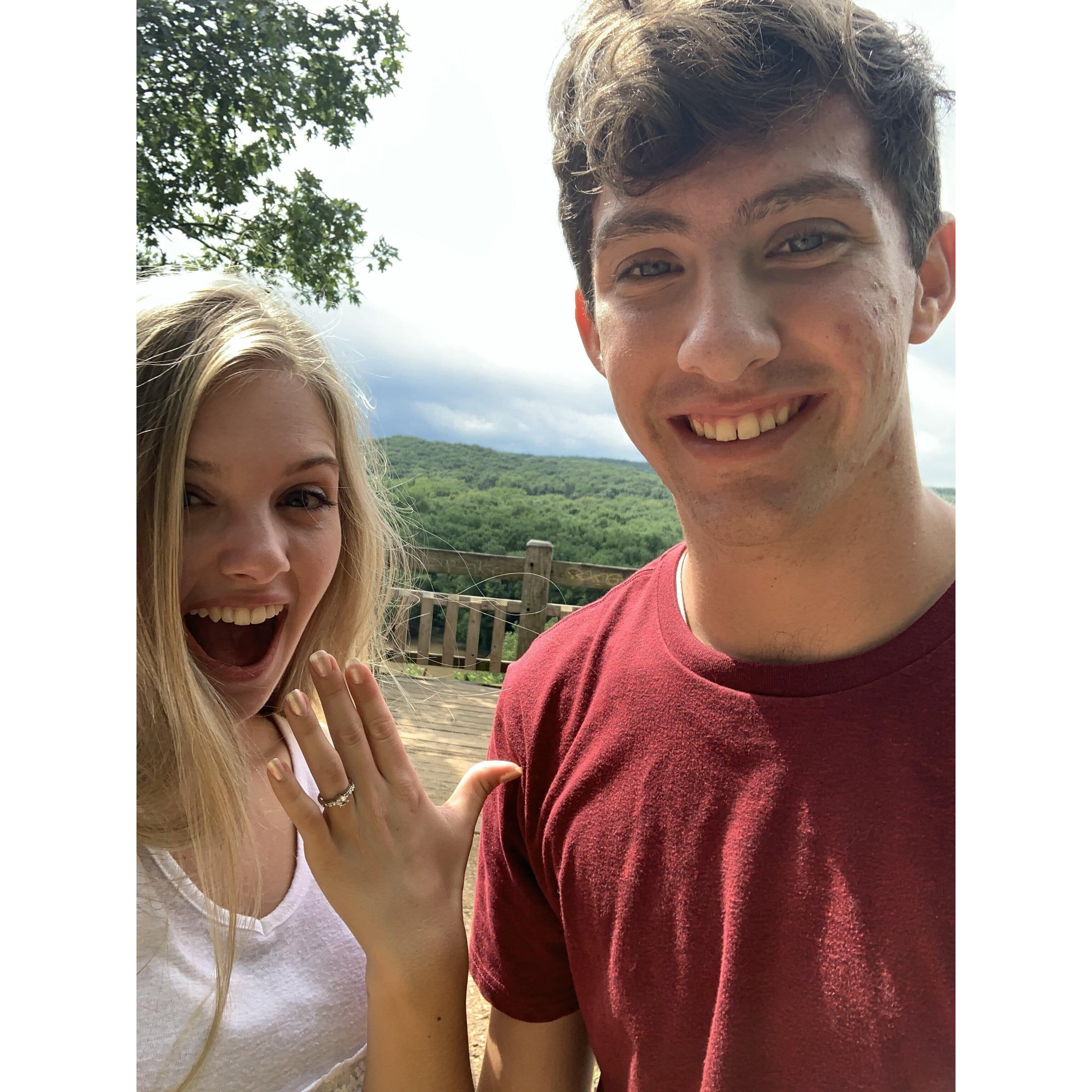 Engaged! Castlewood State Park
August 12, 2020