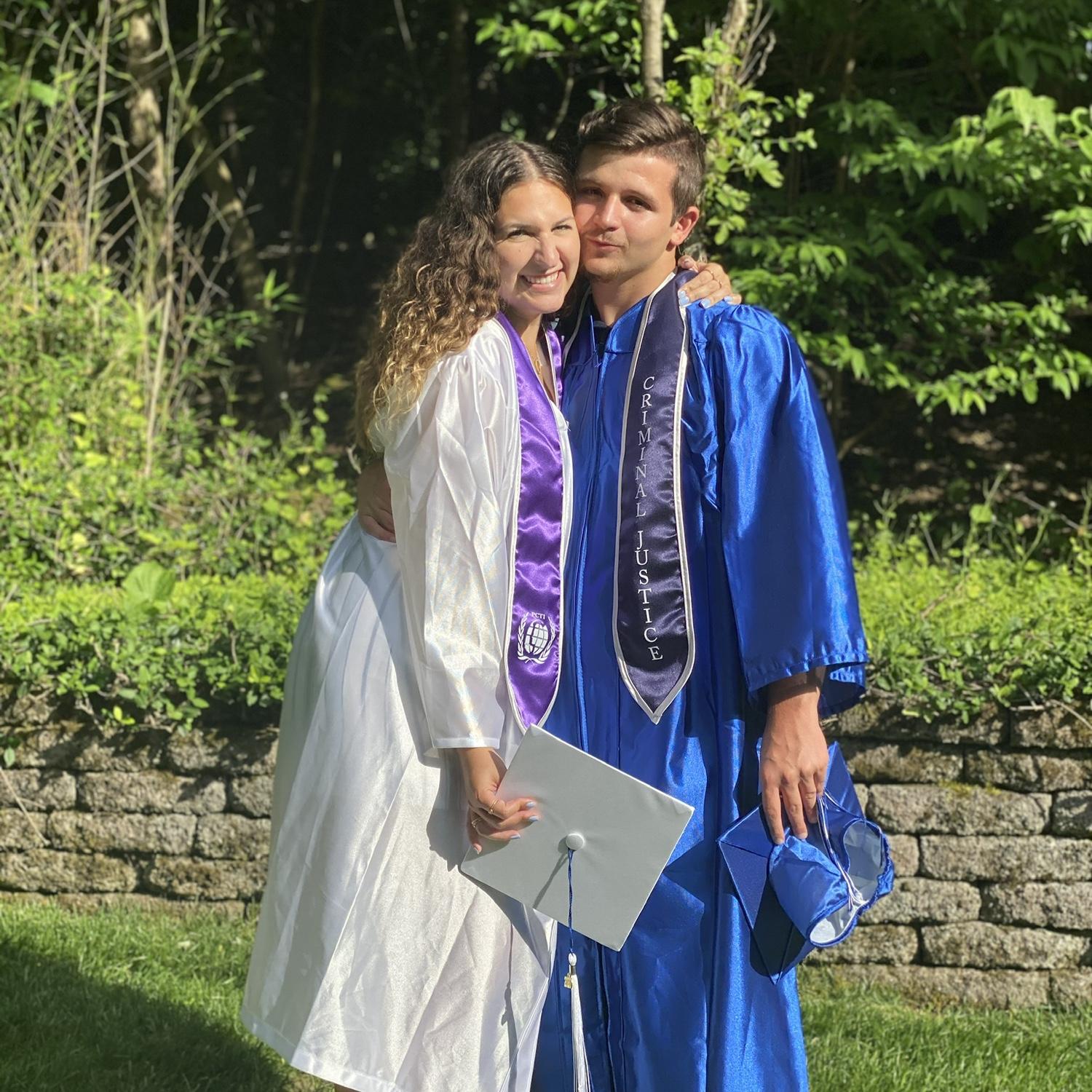 06-18-2020
Nick and Jess celebrate their graduation right after the impacts of the pandemic. It is clear that even social distancing couldn't keep them apart!