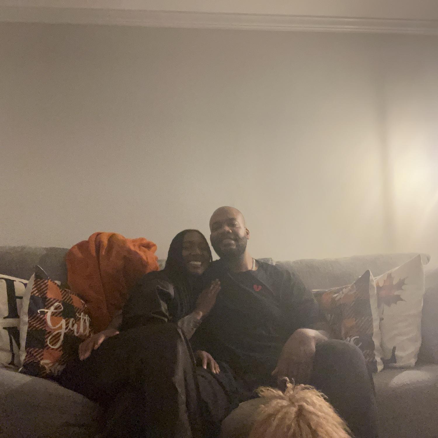 First Thanksgiving together…Danielle cooked a feast!