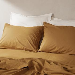 Brushed Cotton Pillowcase, Set of 2