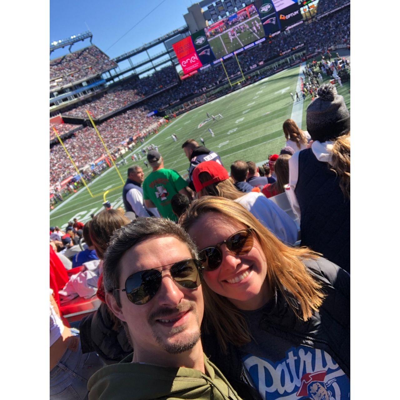 Fall Sundays are for Pats games and Woo Woos!