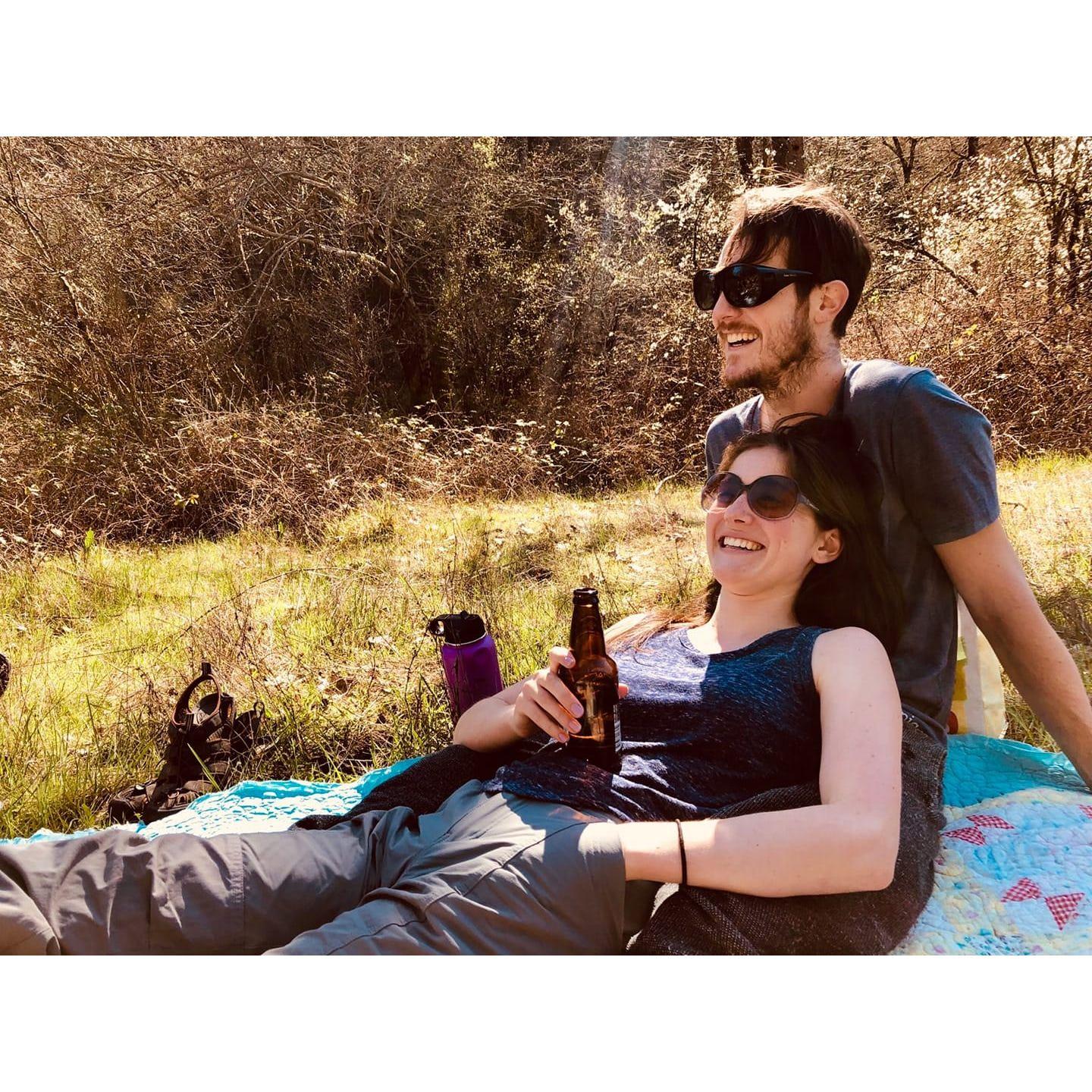 Get away in Grass Valley for Max's birthday our second year together