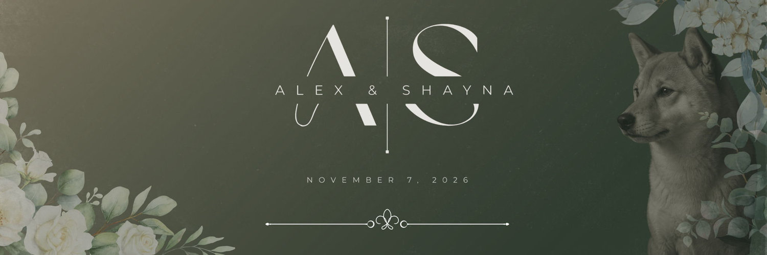 The Wedding Website of Alex Garza and Shayna Van Thyne