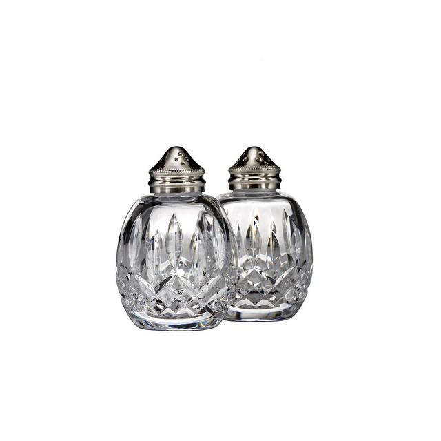 Giftology Lismore Round 3" Salt and Pepper Shakers, Set of 2