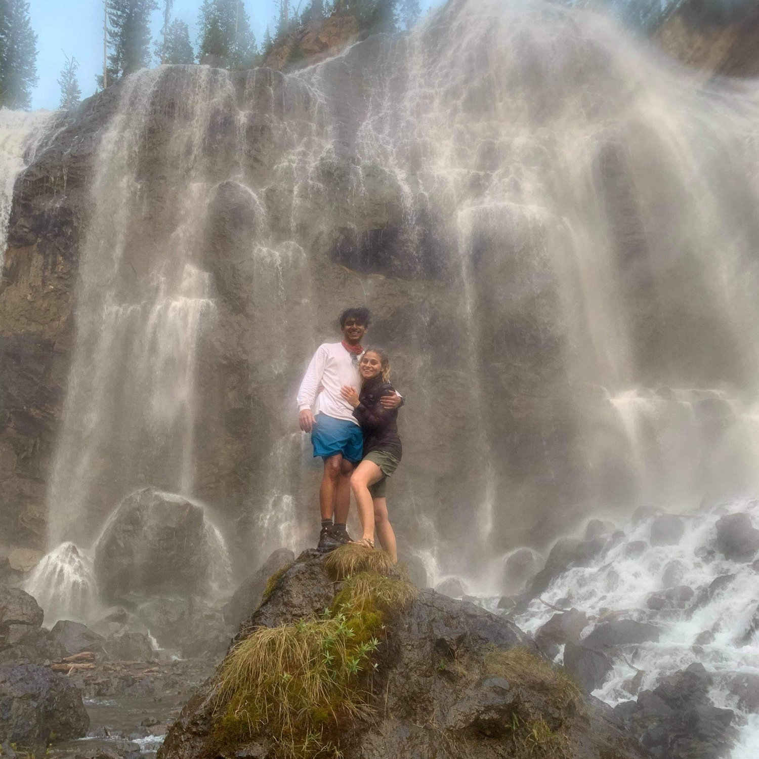 hiking in Yellowstone