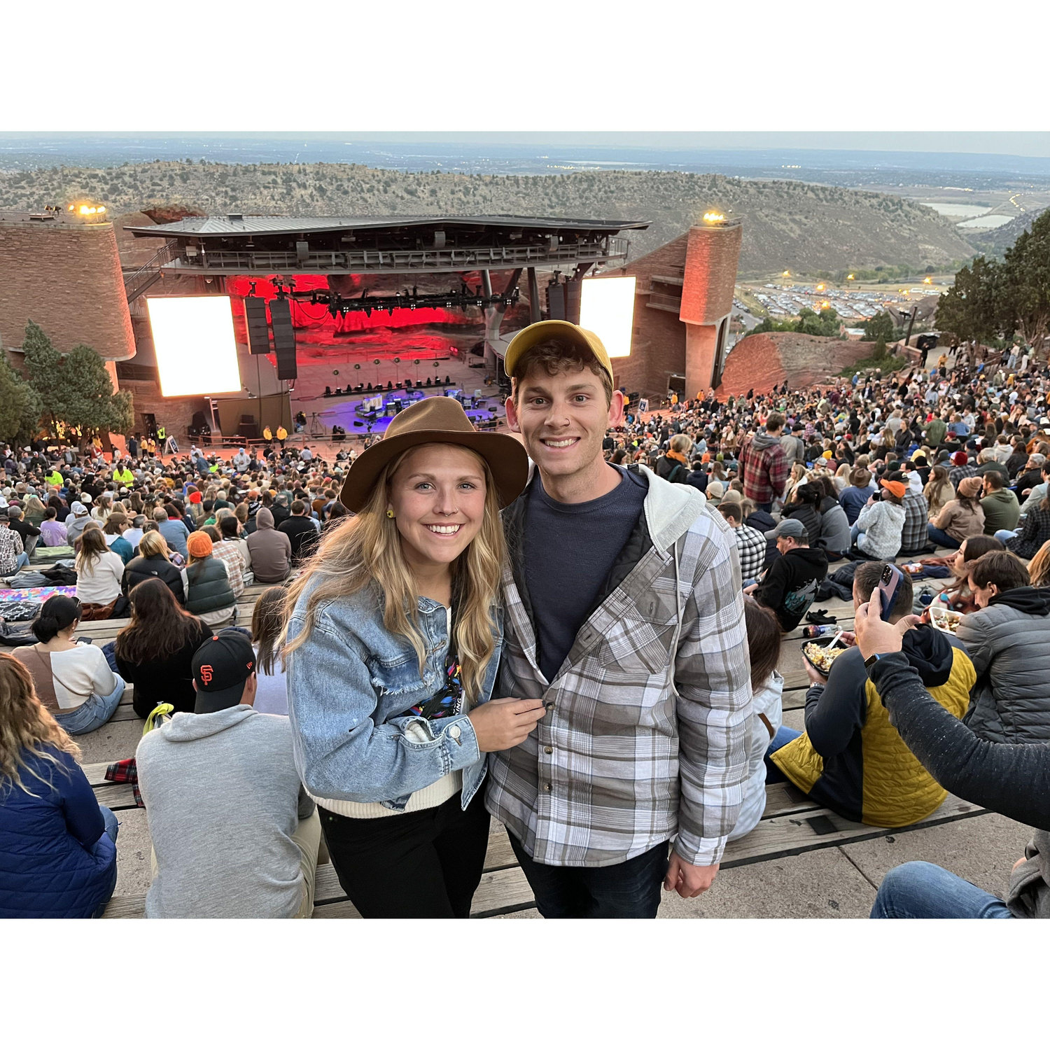 Caamp at Red Rocks - One of the coolest moments of our lives