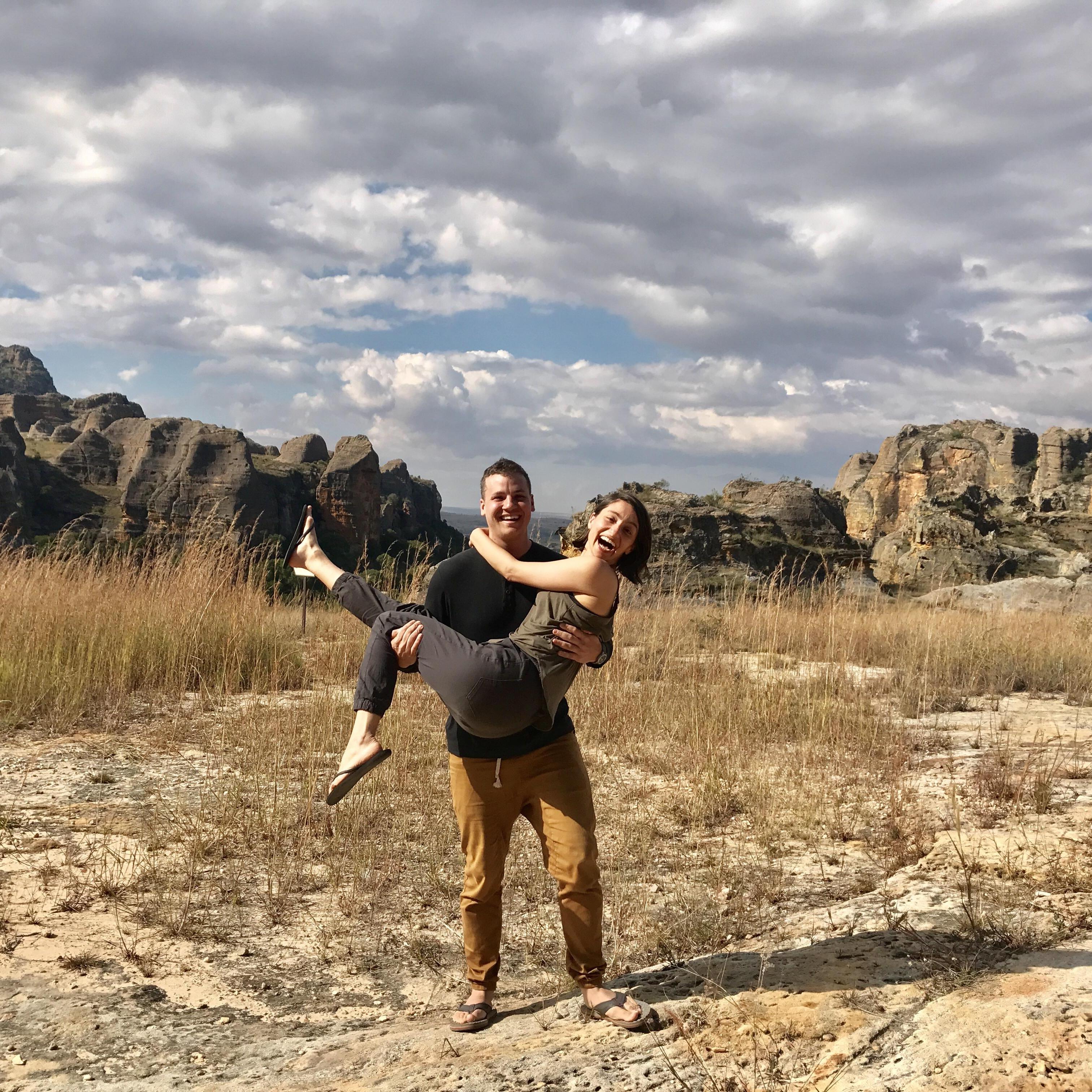 Where we got engaged! Isalo National Park