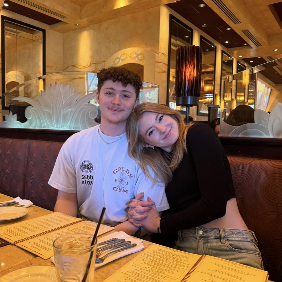 Celebrating my birthday together.