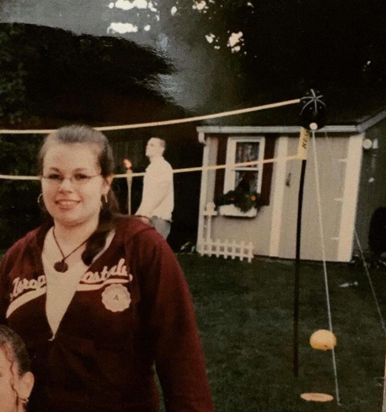 Our First Photo Together...before we even met