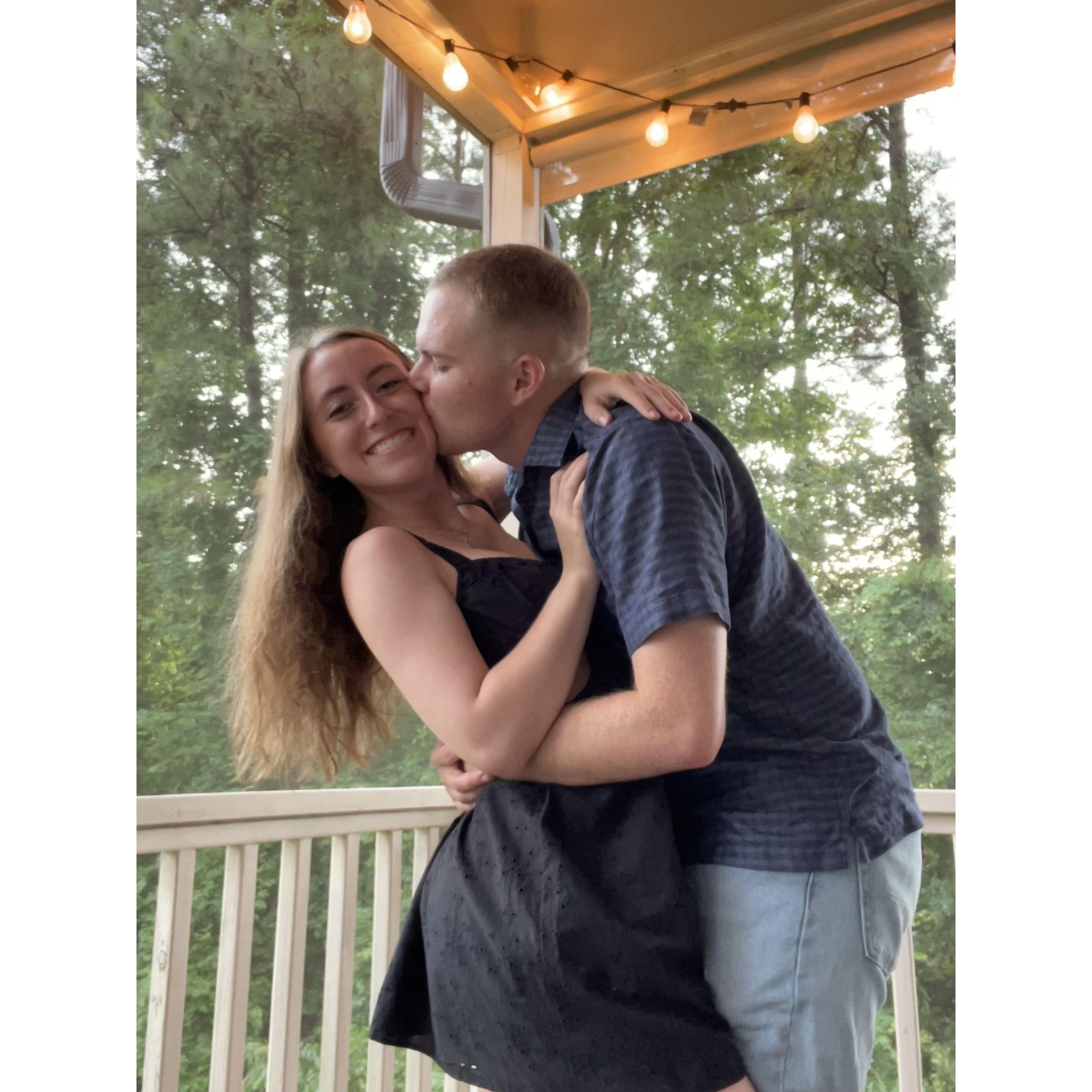 Our last date before the deployment :( July, 2023