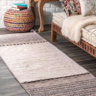 Deetta Banded Tassel Runner