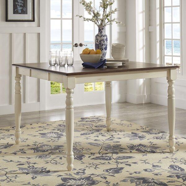 Itchington Butterfly Rubberwood Solid Wood Leaf Dining Table