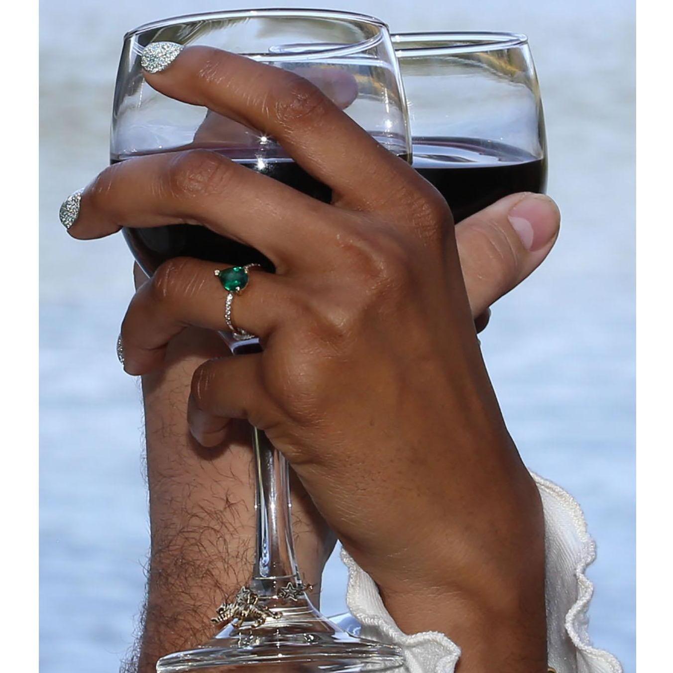 Cheers to the joining of our families.