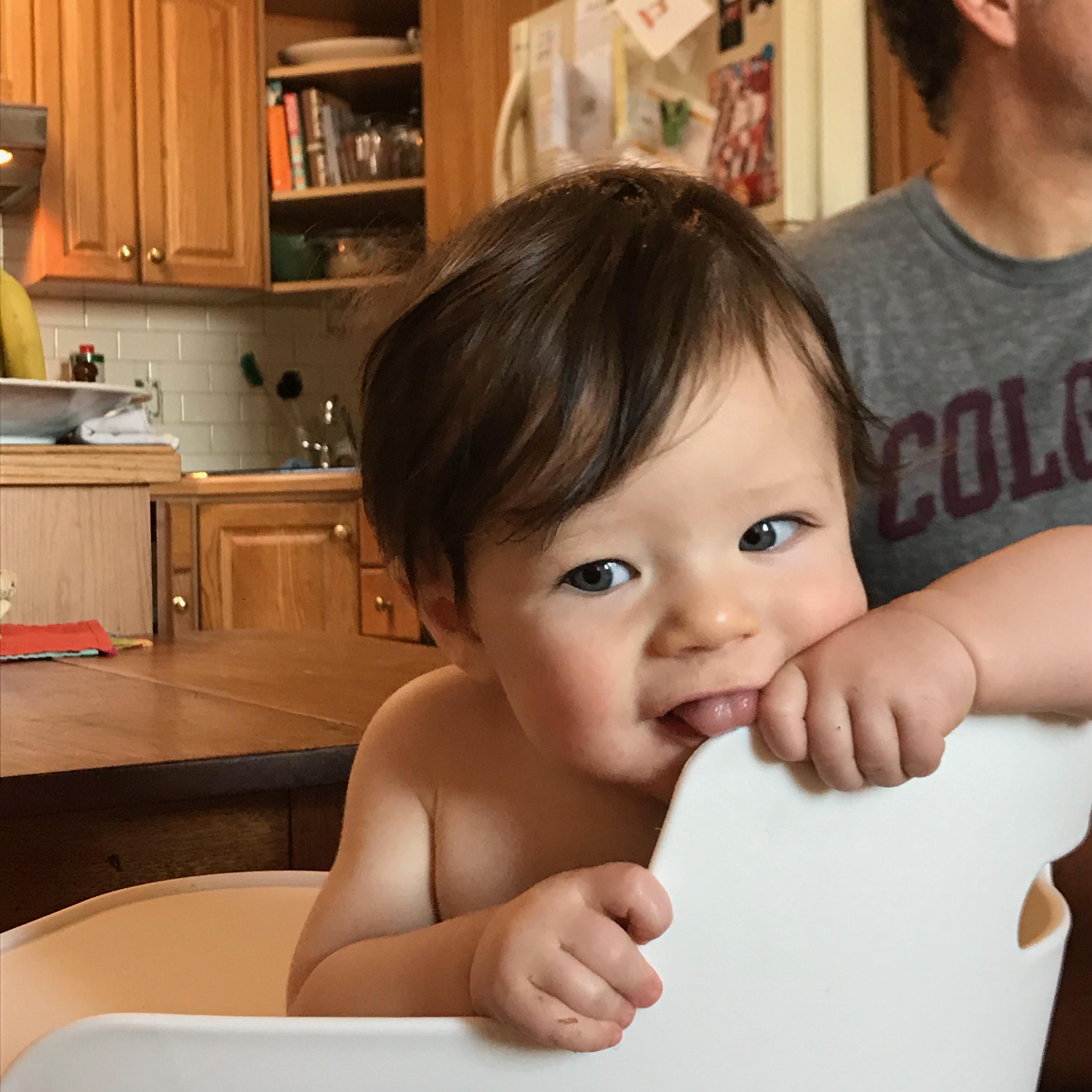 Who needs dinner when you have a delicious high chair