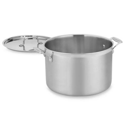 Cuisinart® MultiClad Pro Triple-Ply Stainless Stock Pot with Lid 6qt