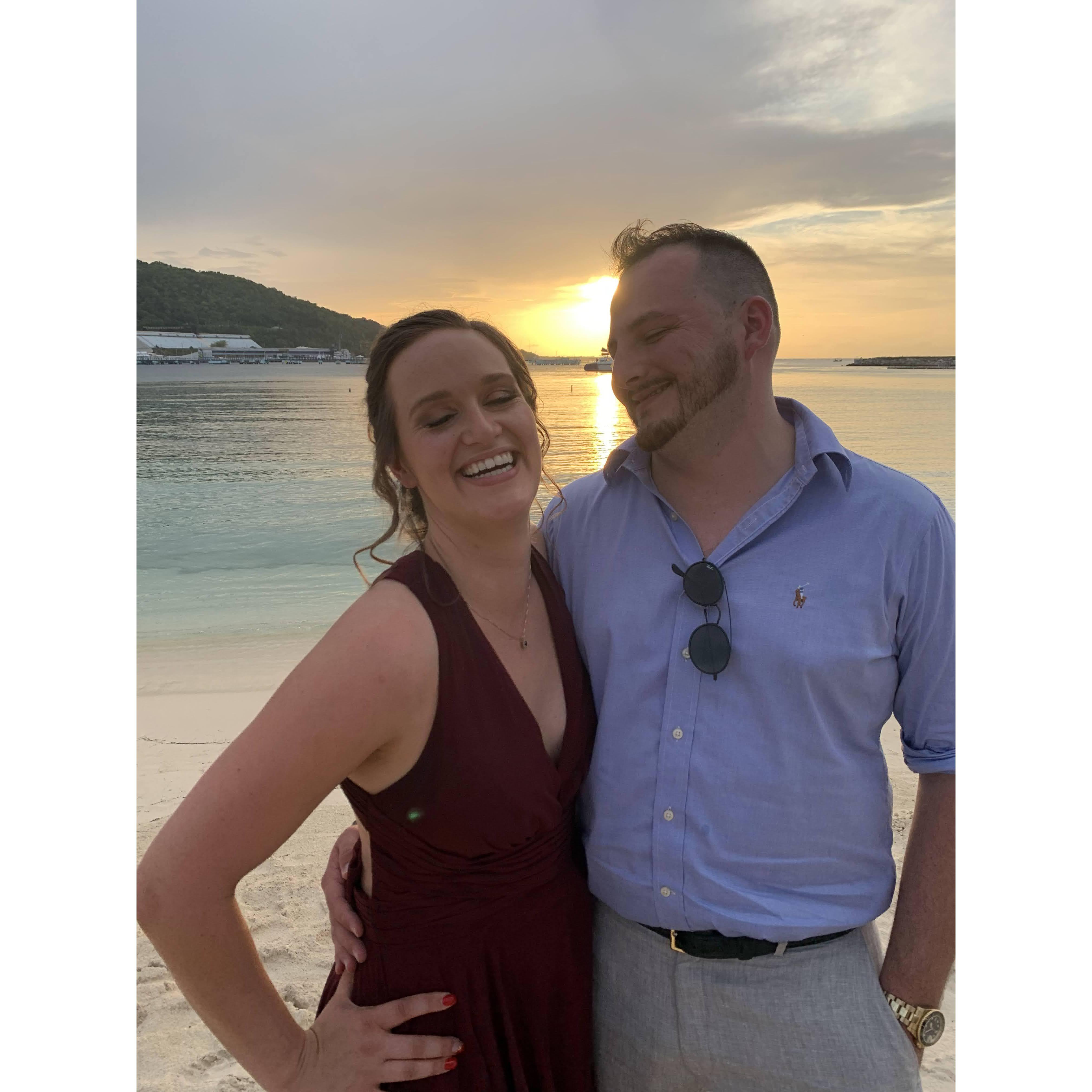 Jamaica is where Kate and Travis discover they are 'beach people'.